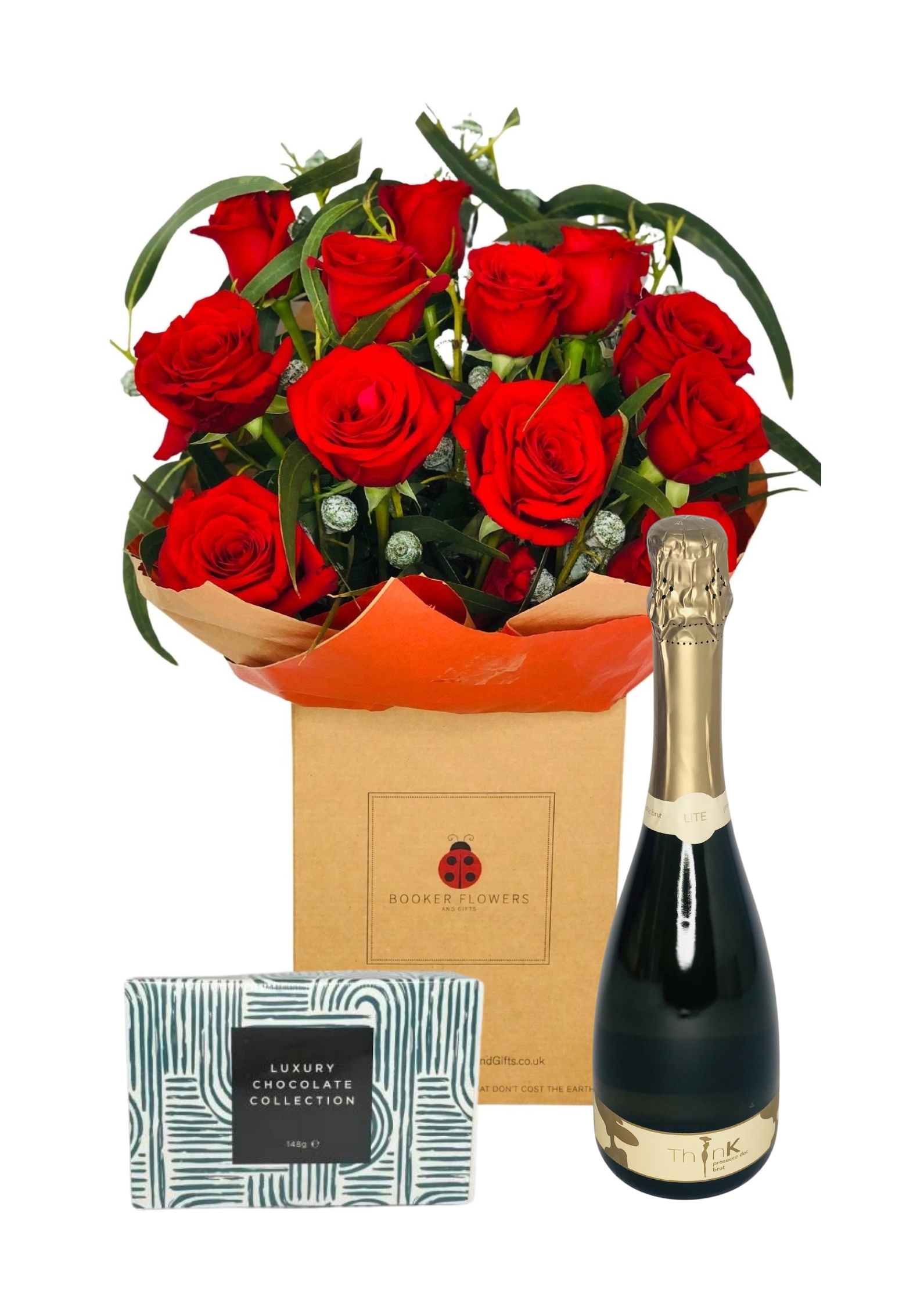 Flower Delivery Liverpool I Love You Gift Set