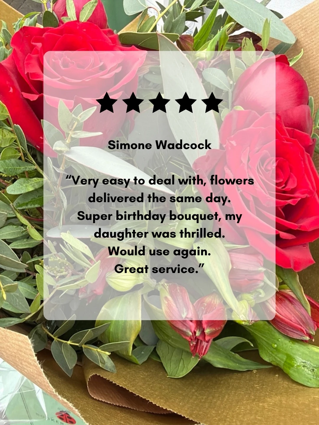 Review for Beautiful Birthday Flowers in Liverpool