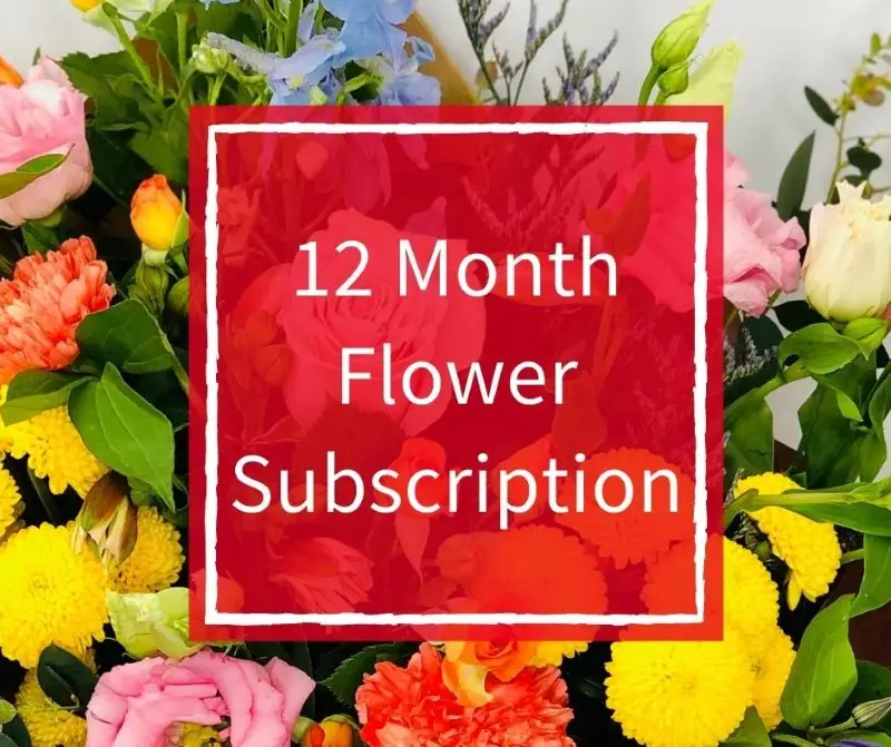 12 Month Flower Subscription Deluxe 12 Month Flower Subscription Deluxe