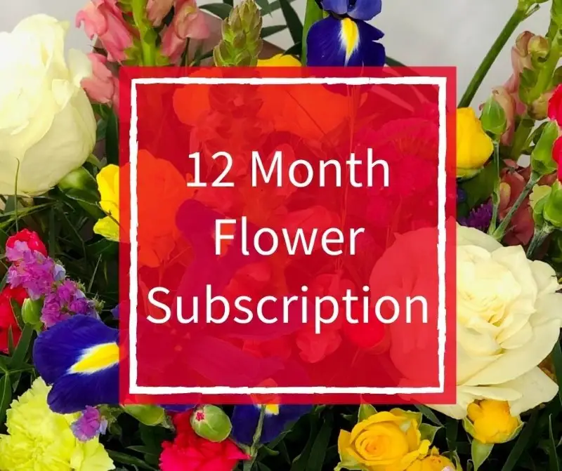 12 Month Flower Subscription Standard 12 Month Flower Subscription Standard