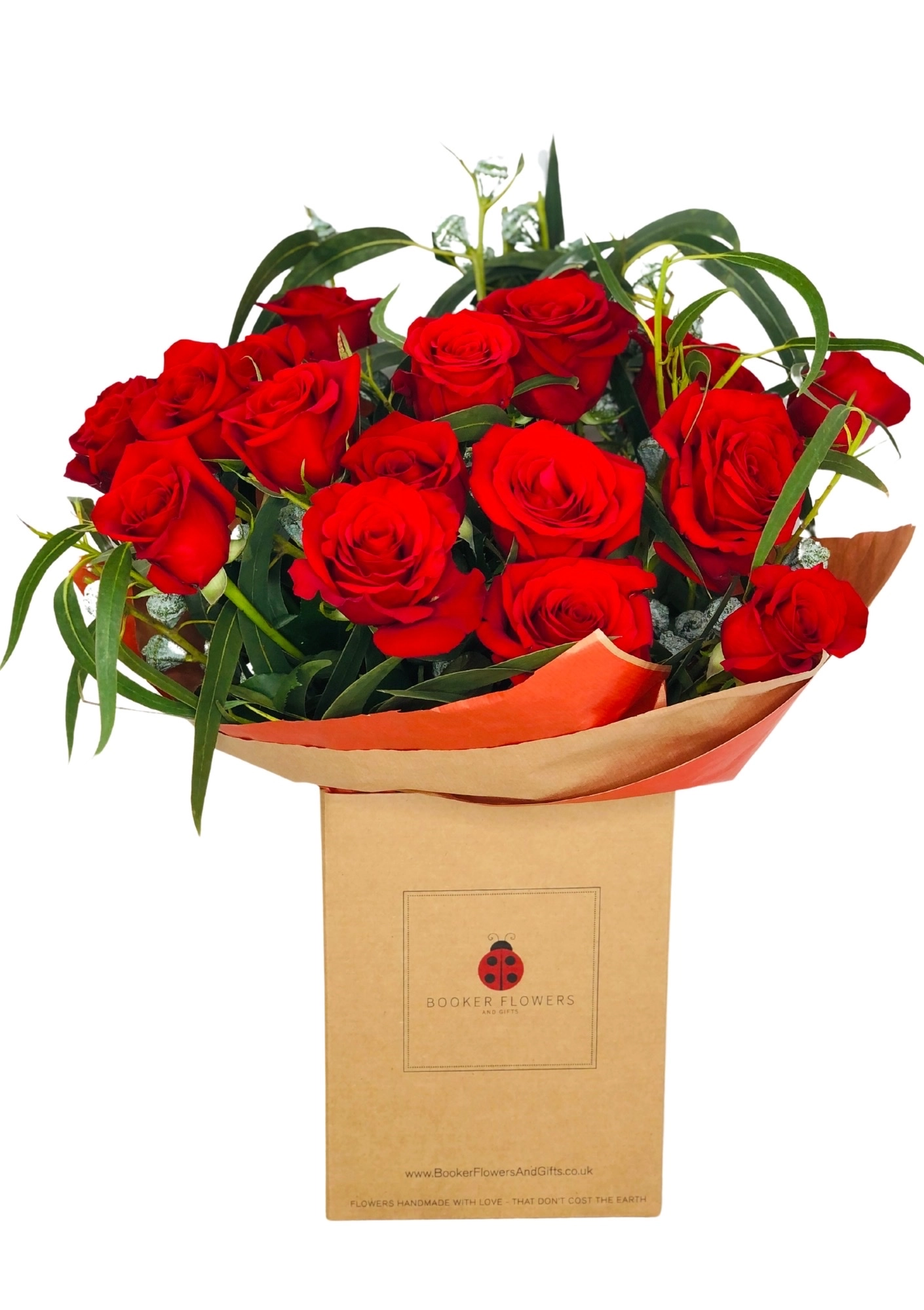 18 Red Roses Handtied Bouquet