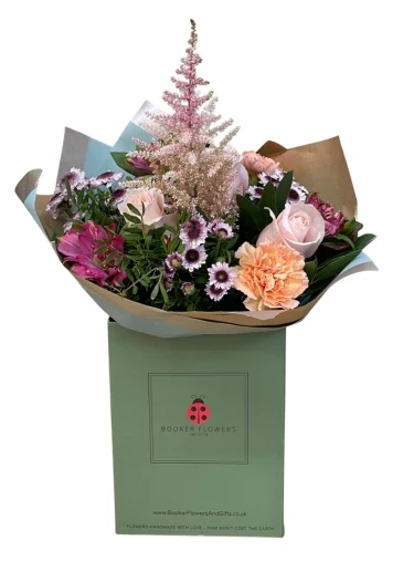 Anniversary Enchantment Bouquet in Pink and Peach