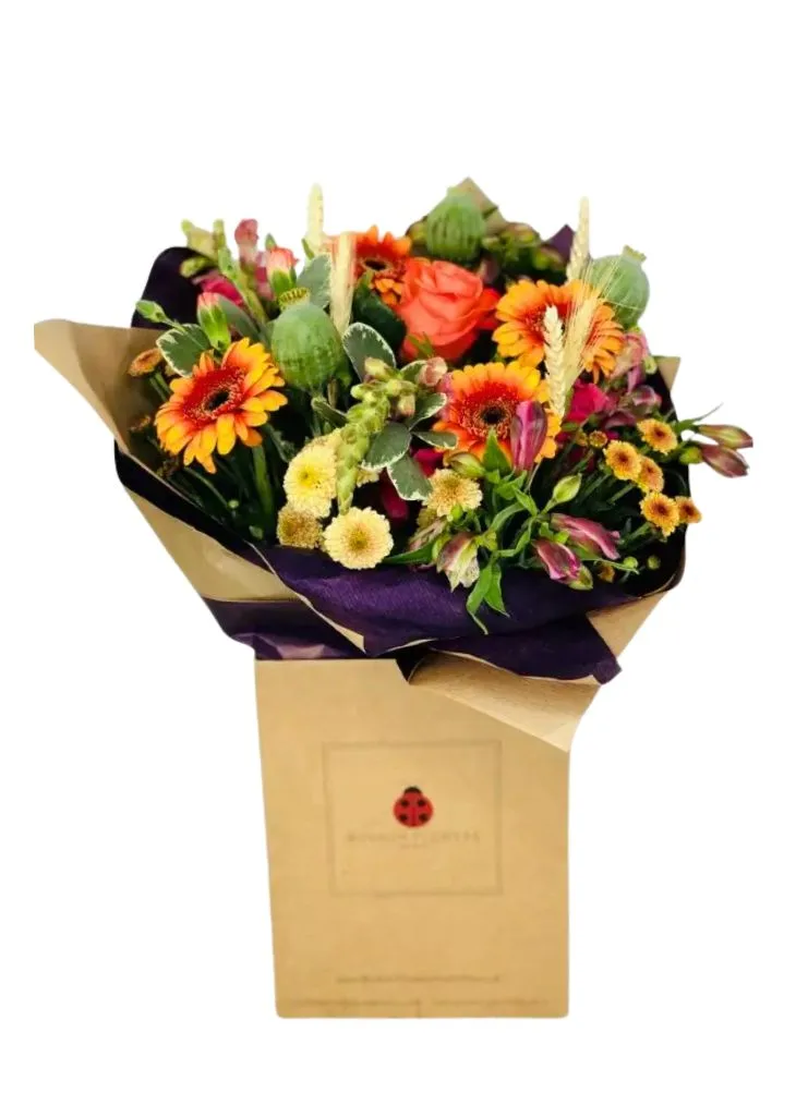 Autumn Sunset Handtied Bouquet