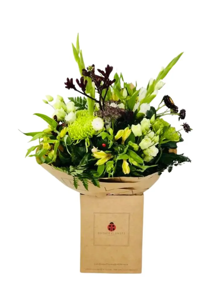 Burgundy Nights Autumn Handtied Bouquet