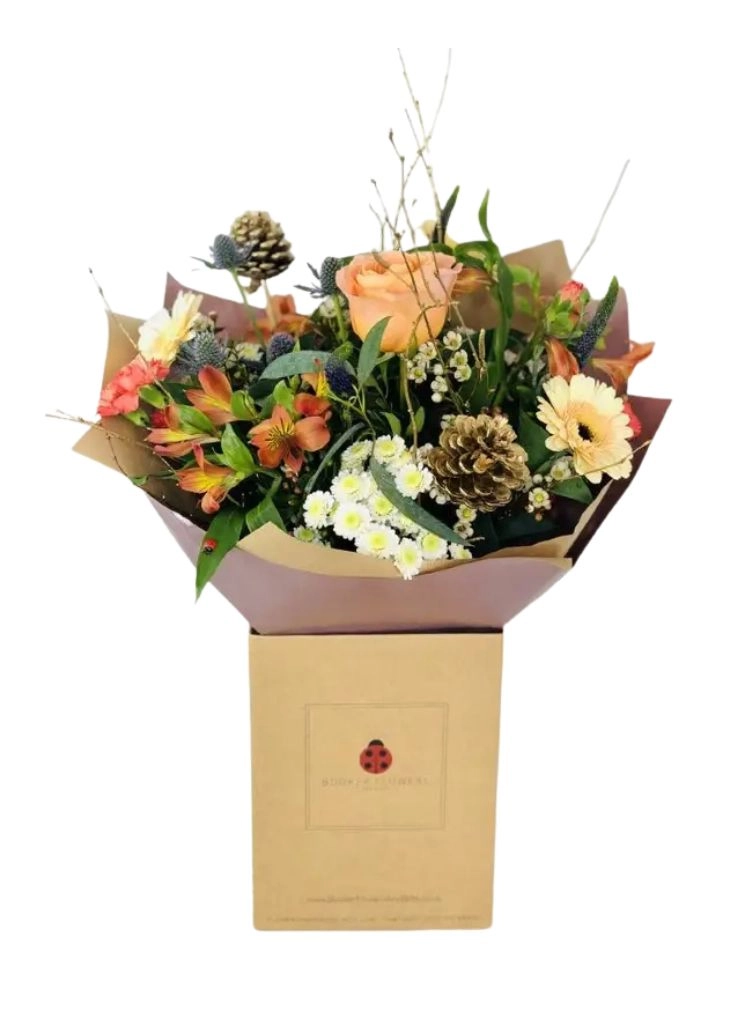 Christmas Sunset Bouquet of Flowers Christmas Sunset Bouquet of Flowers