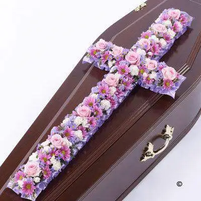Classic Cross - Pink and Lilac Classic Cross - Pink and Lilac