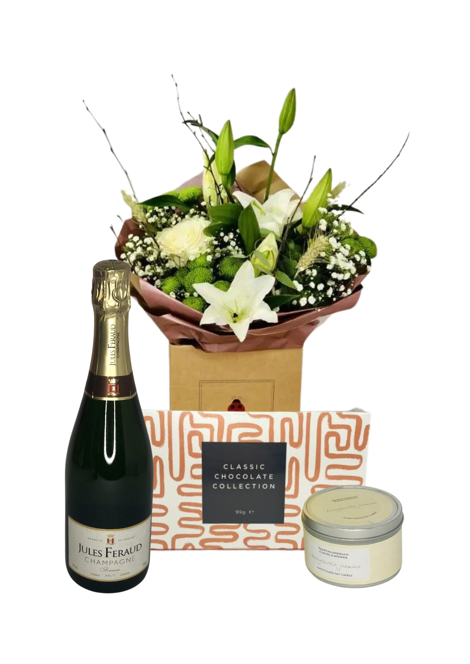 Congratulations Flowers And Champagne Gift Set Congratulations Flowers And Champagne Gift Set