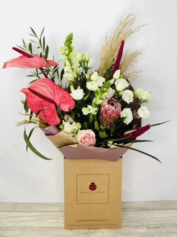 Cool Mum Mothers Day Hand Tied Box of Flowers