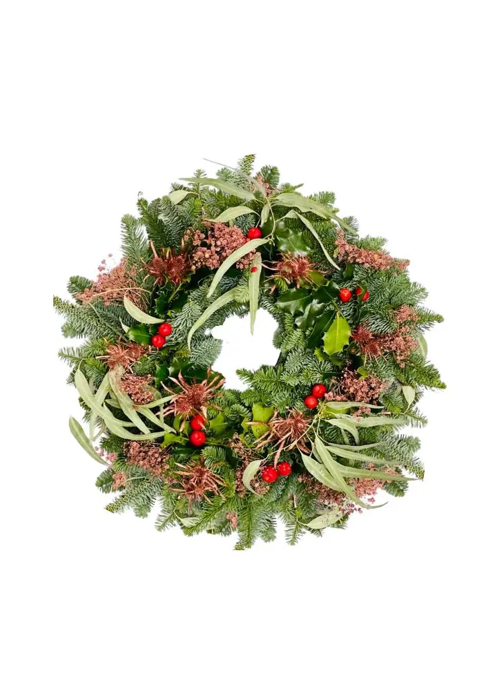 Copper Kisses Luxury Christmas Door Wreath - Standard Copper Kisses Luxury Christmas Door Wreath - Standard