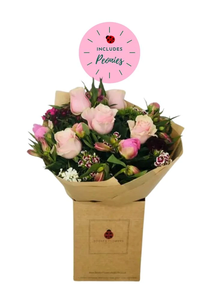Enchanting Peony Hand-tied Bouquet