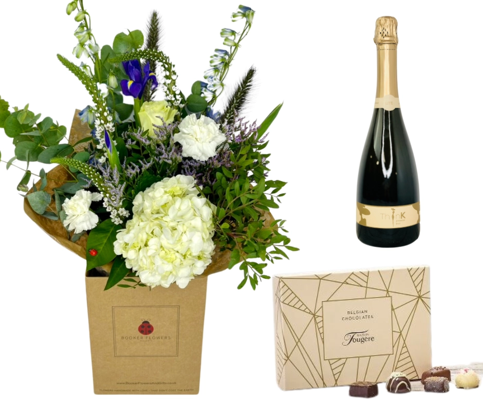 February Birthday Flowers Gift Set February Birthday Flowers Gift Set