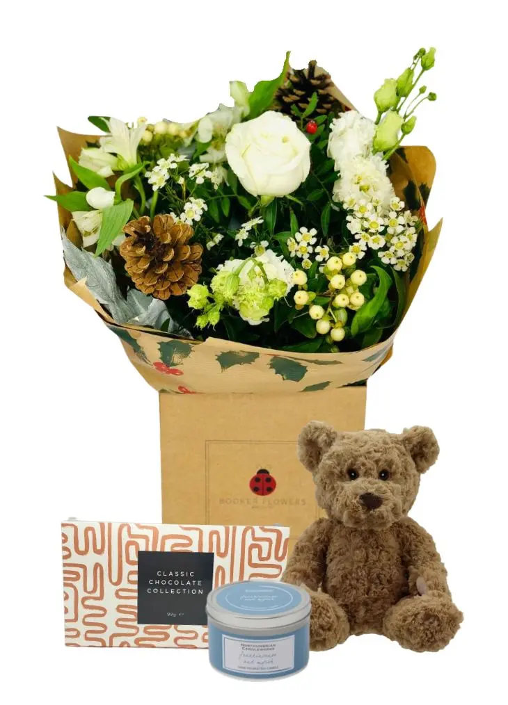 Happy Christmas Flowers Gift Set Happy Christmas Flowers Gift Set