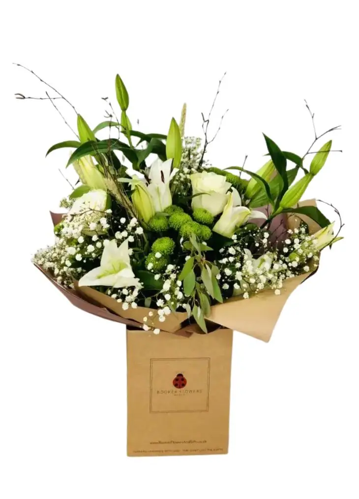 Large Pure and Simple Neutral Hand Tied Bouquet Large Pure and Simple Neutral Hand Tied Bouquet