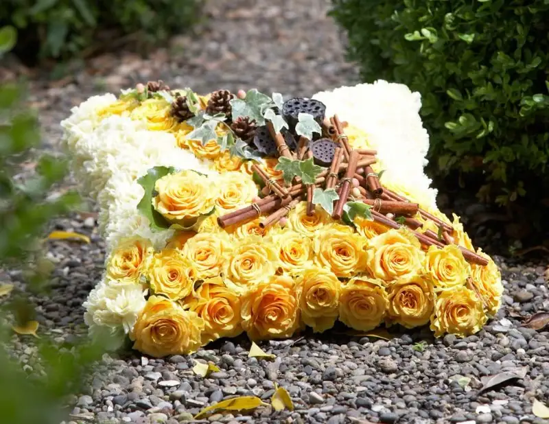 Luxury Rose and Carnation Funeral Cushion Luxury Rose and Carnation Funeral Cushion