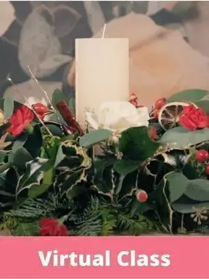 Make Your Own Christmas Table Candle Arrangement Make Your Own Christmas Table Candle Arrangement