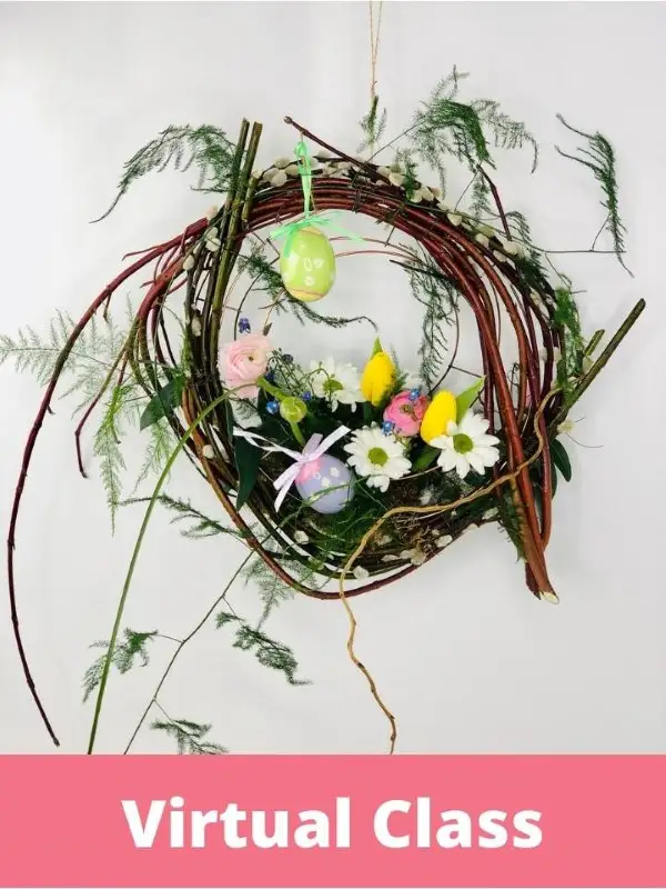 Make Your Own Easter Wreath Virtual Class Make Your Own Easter Wreath Virtual Class