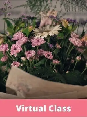 Make Your Own Handtied Bouquet Virtual Class Make Your Own Handtied Bouquet Virtual Class