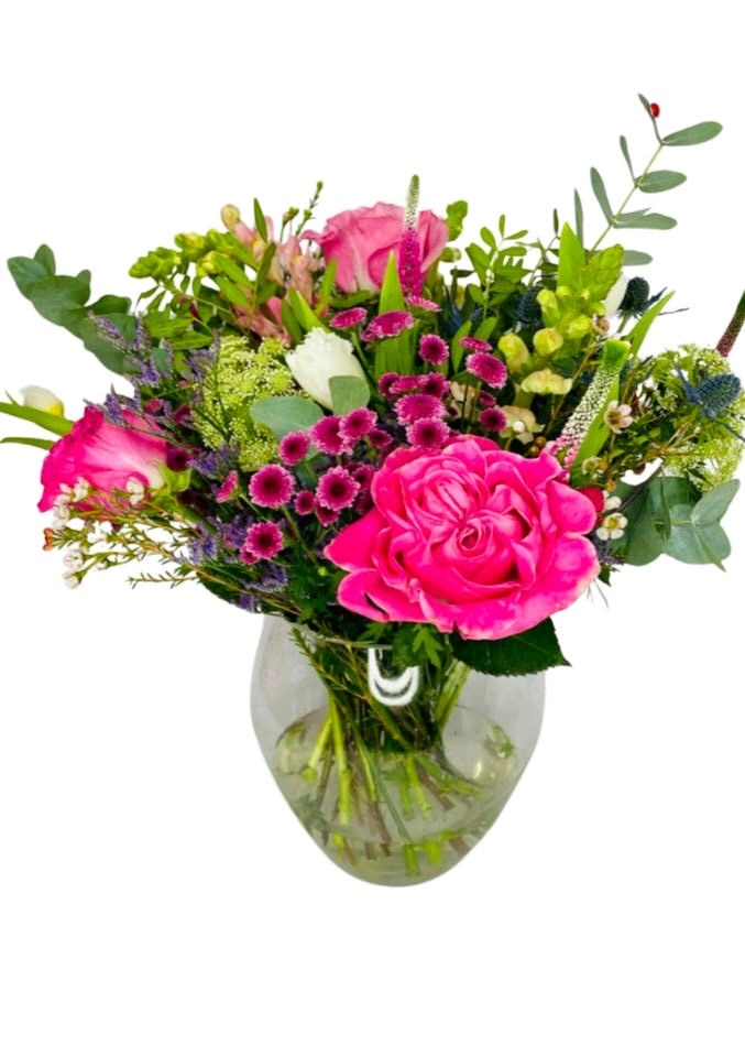 Mothers Day Garden Flowers In Vase Mothers Day Garden Flowers In Vase