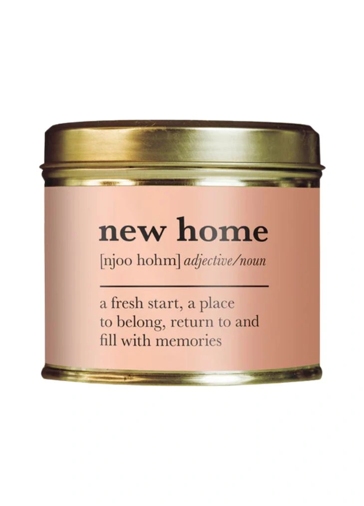 New Home Definition Large Candle. Home Fragrance