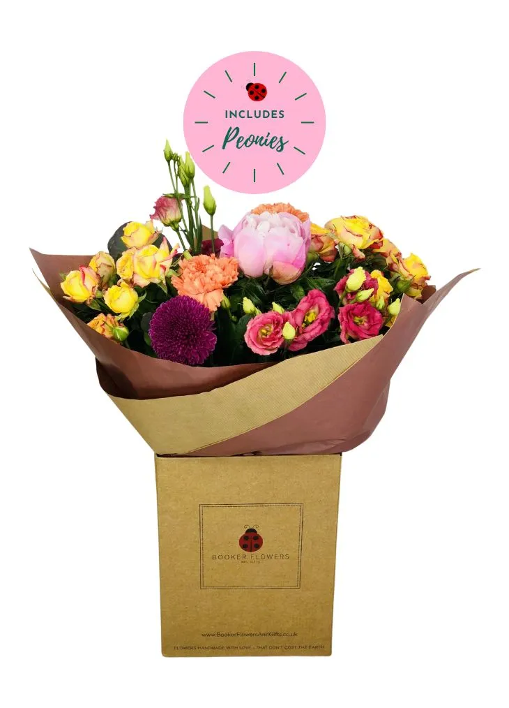Peony Negroni Summer Bouquet Of Flowers