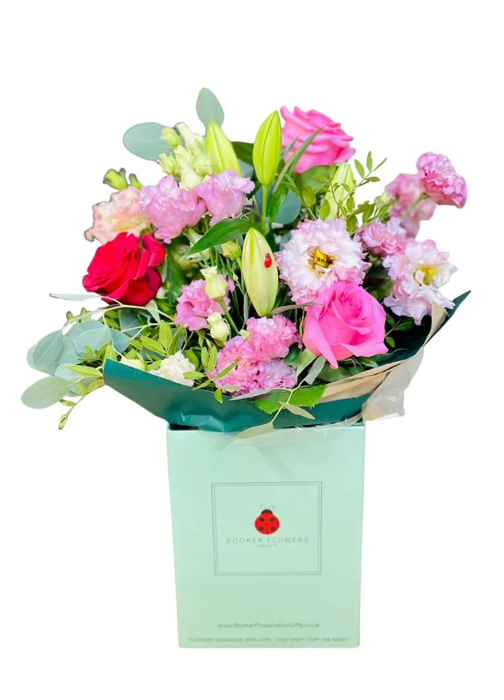 Petal Pink Romance Valentines Day Flowers