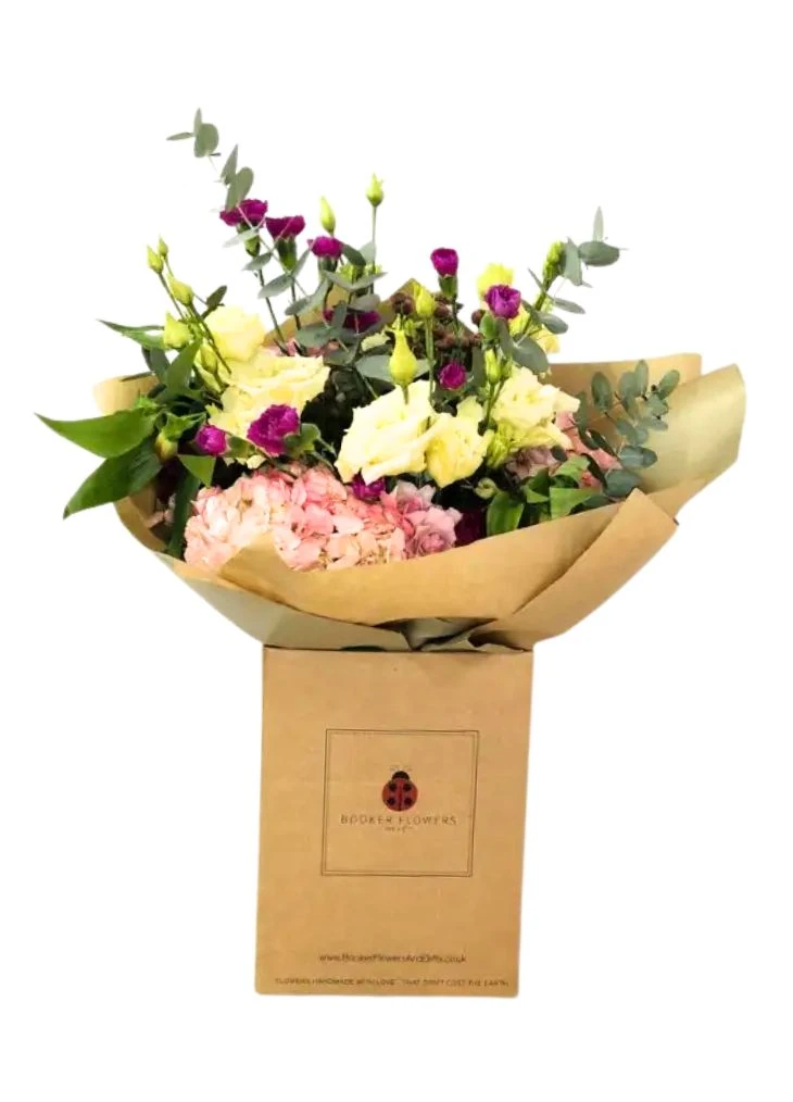 Pink Frills Spring Handtied Bouquet Pink Frills Spring Handtied Bouquet