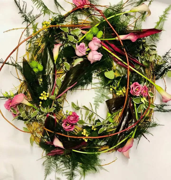 Pink Woodland Wreath Pink Woodland Wreath