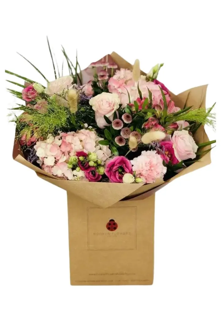 Rock a Bye Baby Pink Bouquet of Flowers Rock a Bye Baby Pink Bouquet of Flowers