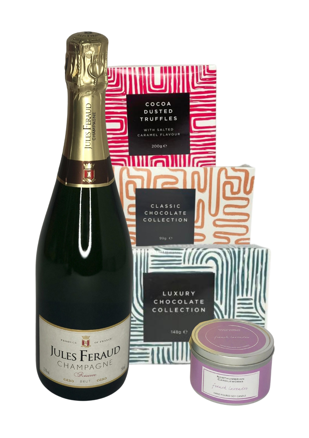 Something Special Gift Set - Champagne Chocolates and Candle Something Special Gift Set - Champagne Chocolates and Candle