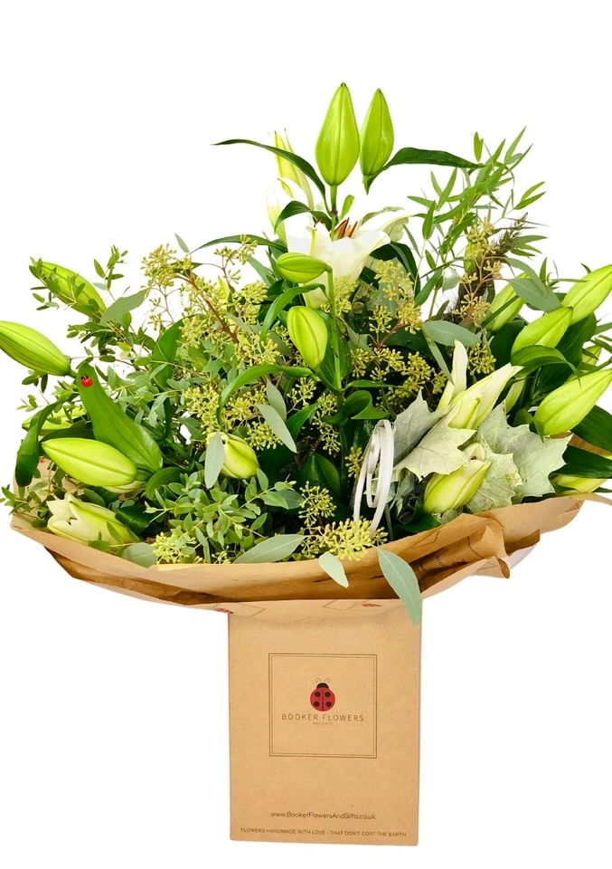 Stunning Extra Large White Lily Bouquet