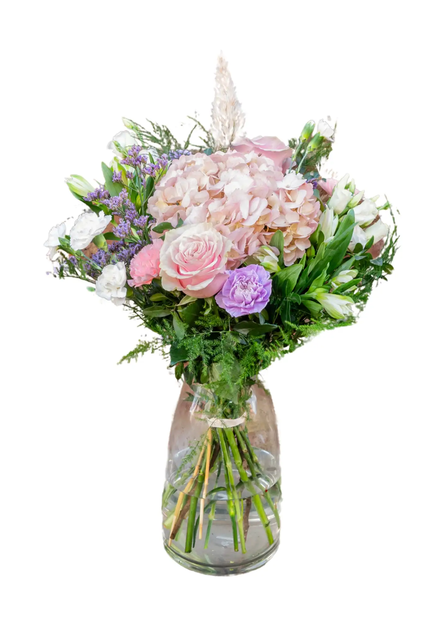 Sugar and Spice Vase of Pink Flowers Sugar and Spice Vase of Pink Flowers