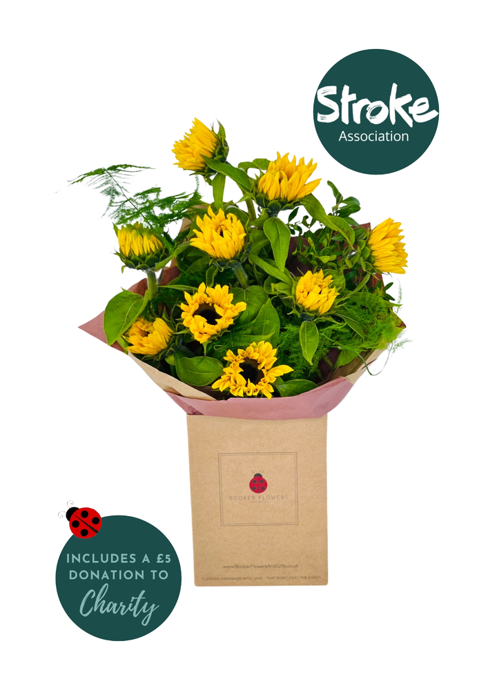 Summer Bouquet of Sunflowers inspired by Van Gogh Painting Summer Bouquet of Sunflowers inspired by Van Gogh Painting