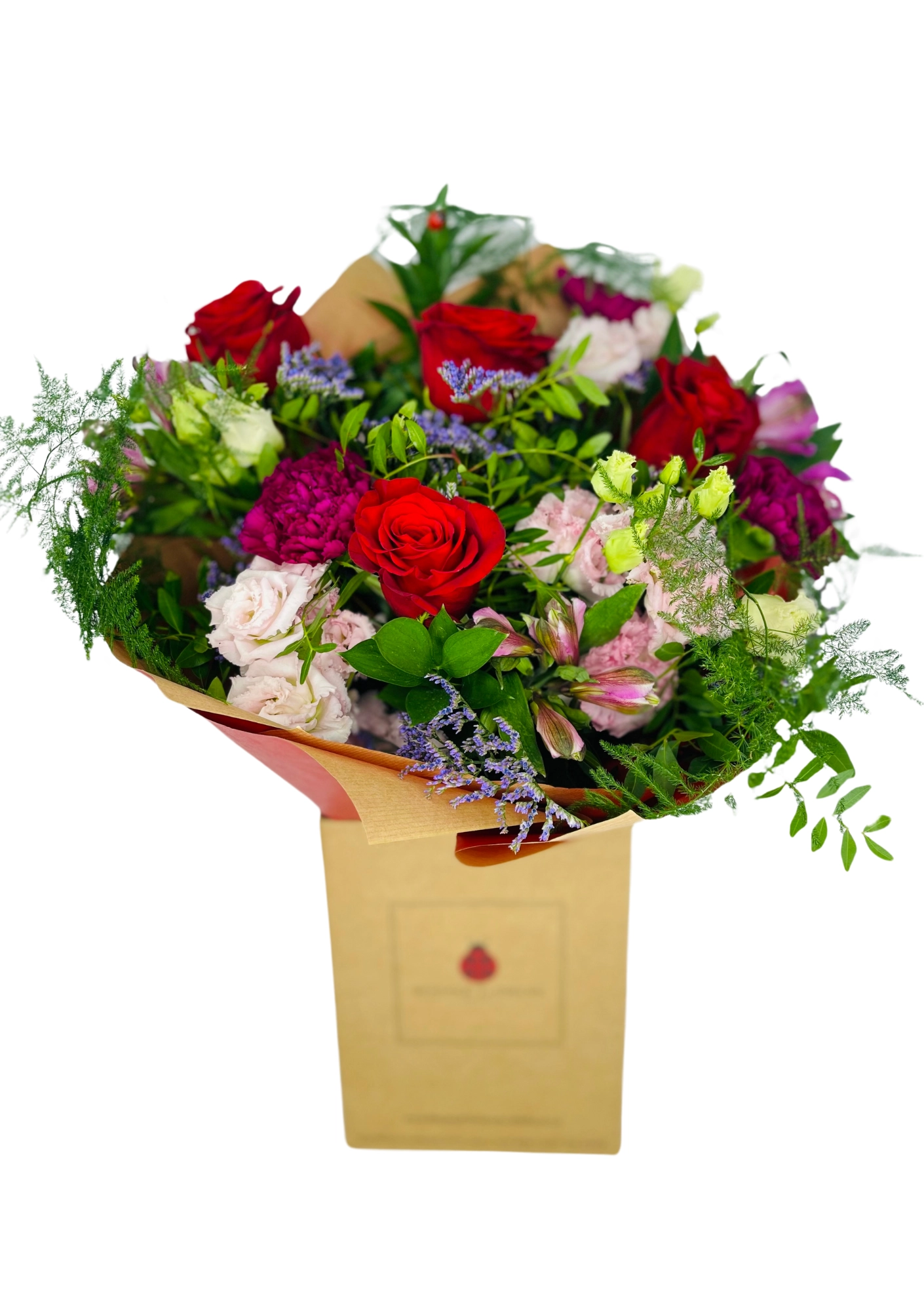Valentines Crazy In Love Handtied Bouquet