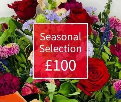 Valentines Florist Choice 100 - Seasonal Handtied Valentines Florist Choice 100 - Seasonal Handtied