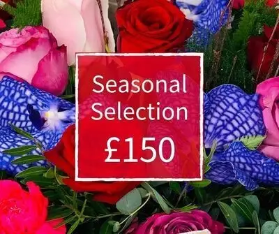 Valentines Florist Choice 150 - Seasonal Handtied Valentines Florist Choice 150 - Seasonal Handtied