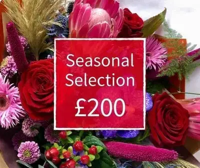 Valentines Florist Choice 200 - Seasonal Handtied Valentines Florist Choice 200 - Seasonal Handtied