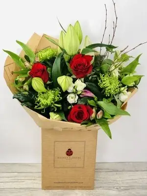 Valentines I Love You Handtied Bouquet Valentines I Love You Handtied Bouquet