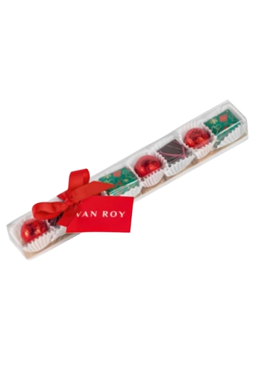 Van Roy Christmas Belgian Christmas Chocolate Selection Box 85g