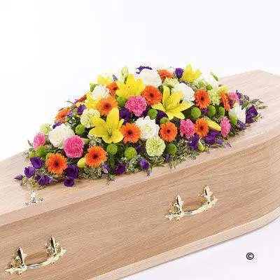 Vibrant Casket Spray Extra Large