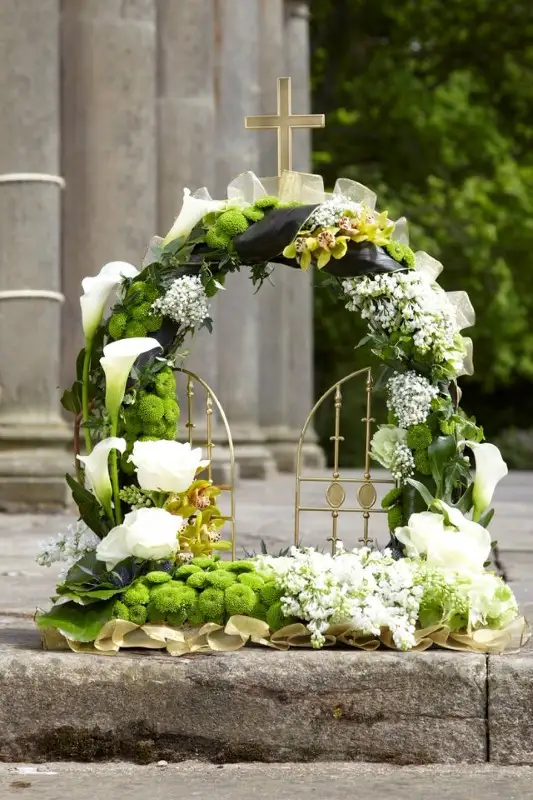White Gates Of Heaven Funeral Tribute White Gates Of Heaven Funeral Tribute