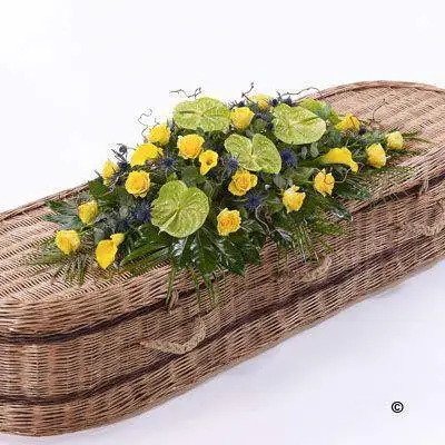 Woodland Casket Spray Woodland Casket Spray