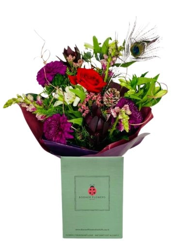 Yuletide Splendor Luxury Christmas Flower Bouquet